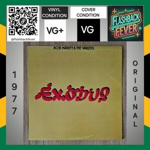 BOB MARLEY & THE WAILERS•Exodus•1977 Canada (#ILPS-9498)•Island Records